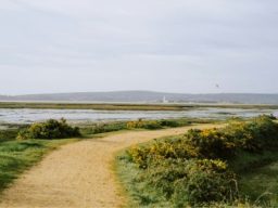 Coastal pathway at Milford on Sea